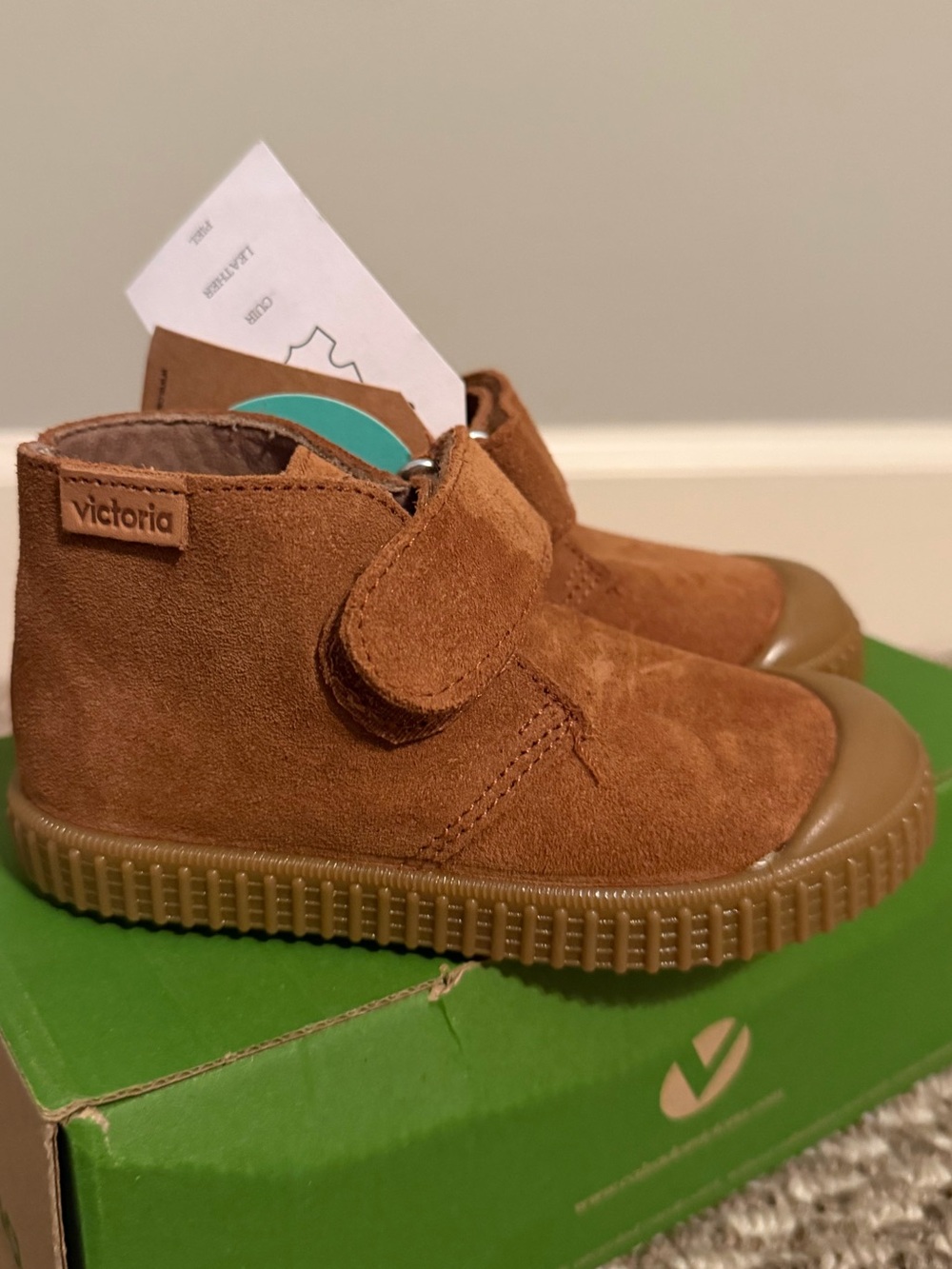 Victoria toddler suede boots